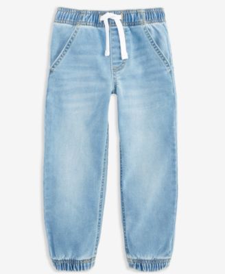 Epic Threads - Toddler Boys Fulton Knit Denim Jogger Jeans