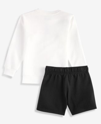 Toddler Boys 2T-4T 2-Pc. Cars Fleece Top & Shorts Set, Exclusively at Macy's