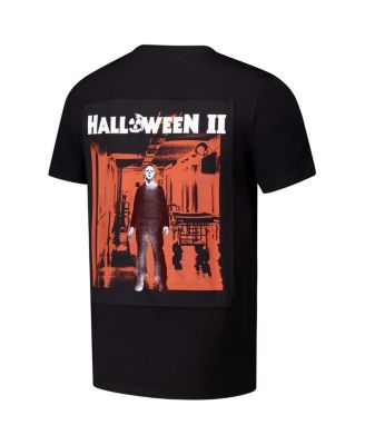 Men's Black Halloween Pumpkin T-Shirt