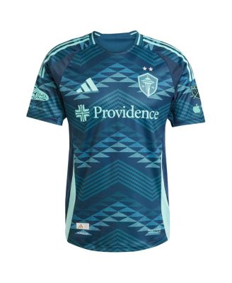 Men's Albert Rusnak Blue Seattle Sounders FC 2025 The Salish Sea Kit Authentic Player Jersey