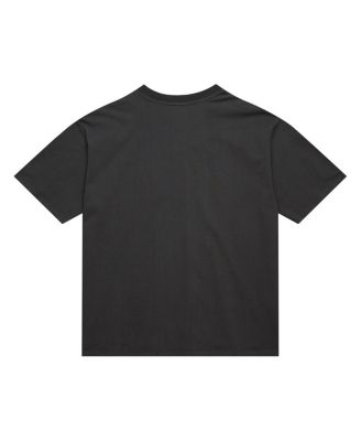 Women's Charcoal Philadelphia 76ers Hardwood Classics Oversized Boyfriend T-Shirt