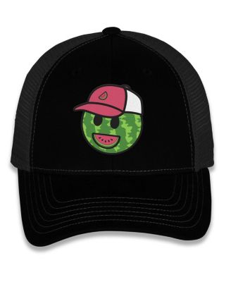 Men's Black Ross Chastain Melon Man Adjustable Hat