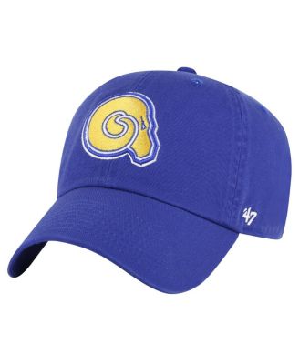Men's Blue Albany State Golden Rams Side Back Clean Up Adjustable Hat