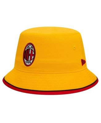 New Era - Men's Yellow AC Milan 2011 Bucket Hat