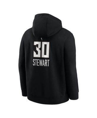 Men's Breanna Stewart Black New York Liberty Explorer Edition Name Number Pullover Hoodie
