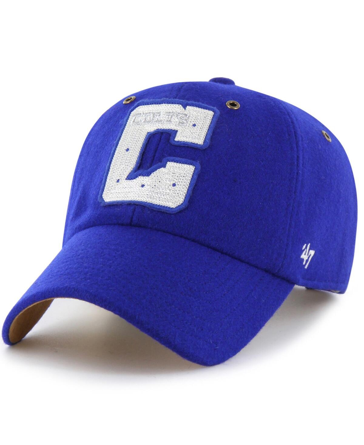 Men's and Women's Royal Indianapolis Colts Field Goal Clean Up Adjustable Hat - Royal