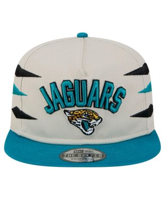 Men's Stone/Teal Jacksonville Jaguars Athletic Golfer Snapback Hat