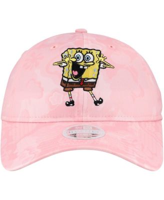 Women's Light Pink SpongeBob SquarePants Adjustable Hat