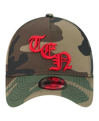 Men's Camo Tennessee Titans Mystic Camo A-Frame 9FORTY Adjustable Hat