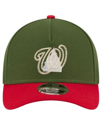 Men's Dark Green Washington Nationals City Feature 9FORTY A-Frame Adjustable Hat