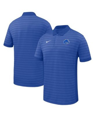 Nike - Men's Royal Boise State Broncos 2025 Early Season Coaches Sideline Victory Stripe Performance Polo Shirt