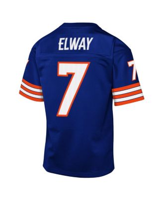 Big Boys and Girls&nbsp;John Elway Royal Denver Broncos 1998 Throwback Fashion Jersey