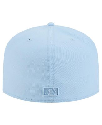 Men's Light Blue Colorado Rockies Color Pack A-Frame 59FIFTY Fitted Hat