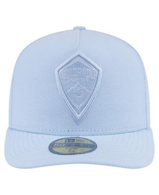Men's Light Blue Colorado Rapids Color Pack A-Frame 59FIFTY Fitted Hat