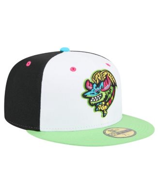 Men's White/Light Green Modesto Nuts Copa de la Diversion 59FIFTY Fitted Hat