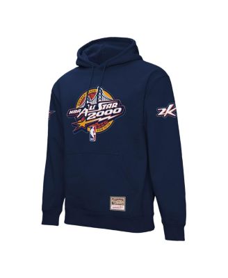 Men's and Women's Navy 2000 NBA All-Star Game Pullover Hoodie
