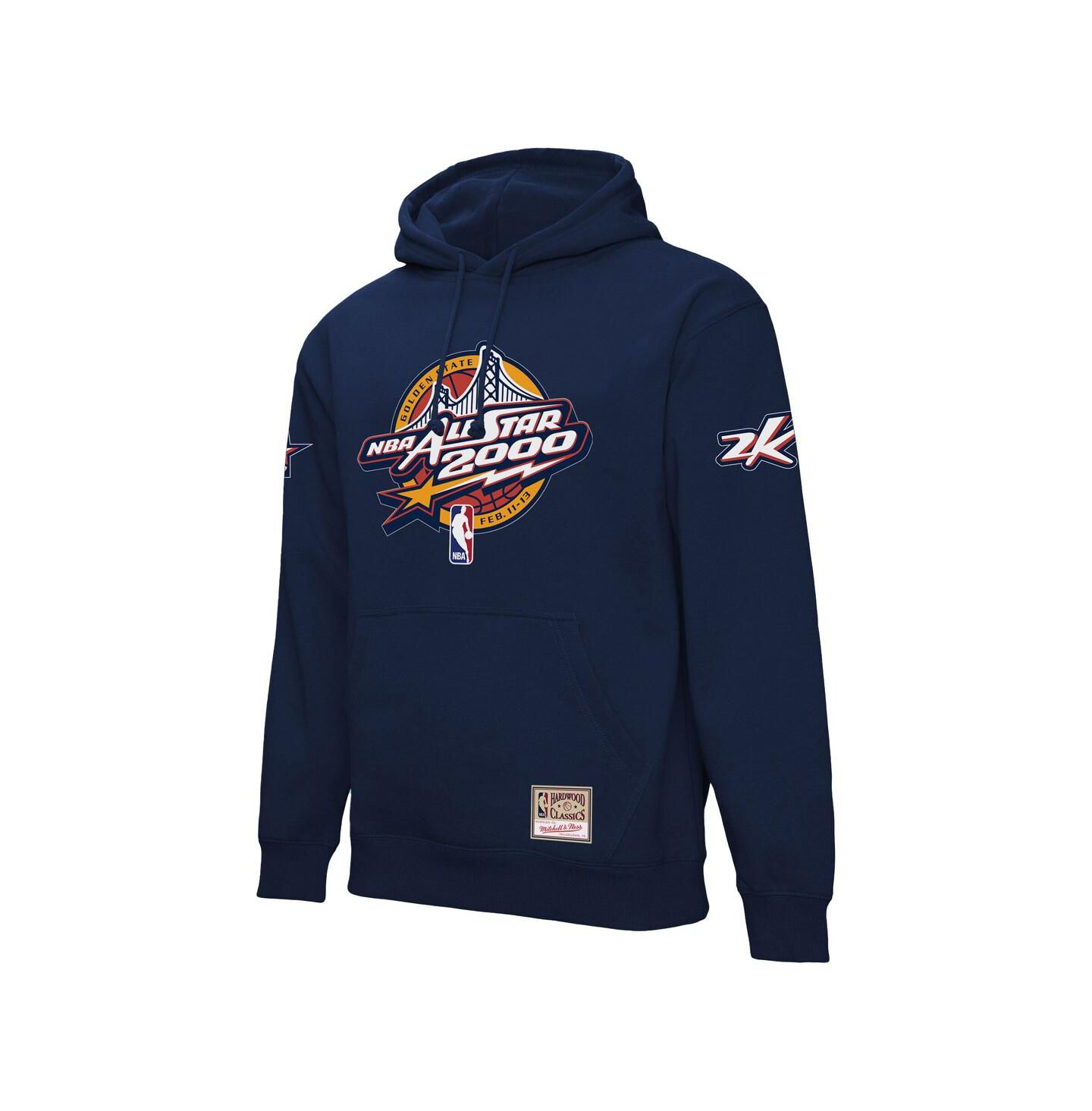 Худи Mitchell & Ness Navy 2000 NBA All-Star Game Pullover — фото 2