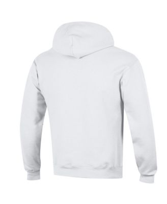 Men's&nbsp;White Oregon Ducks Arch Over Logo Pullover Hoodie