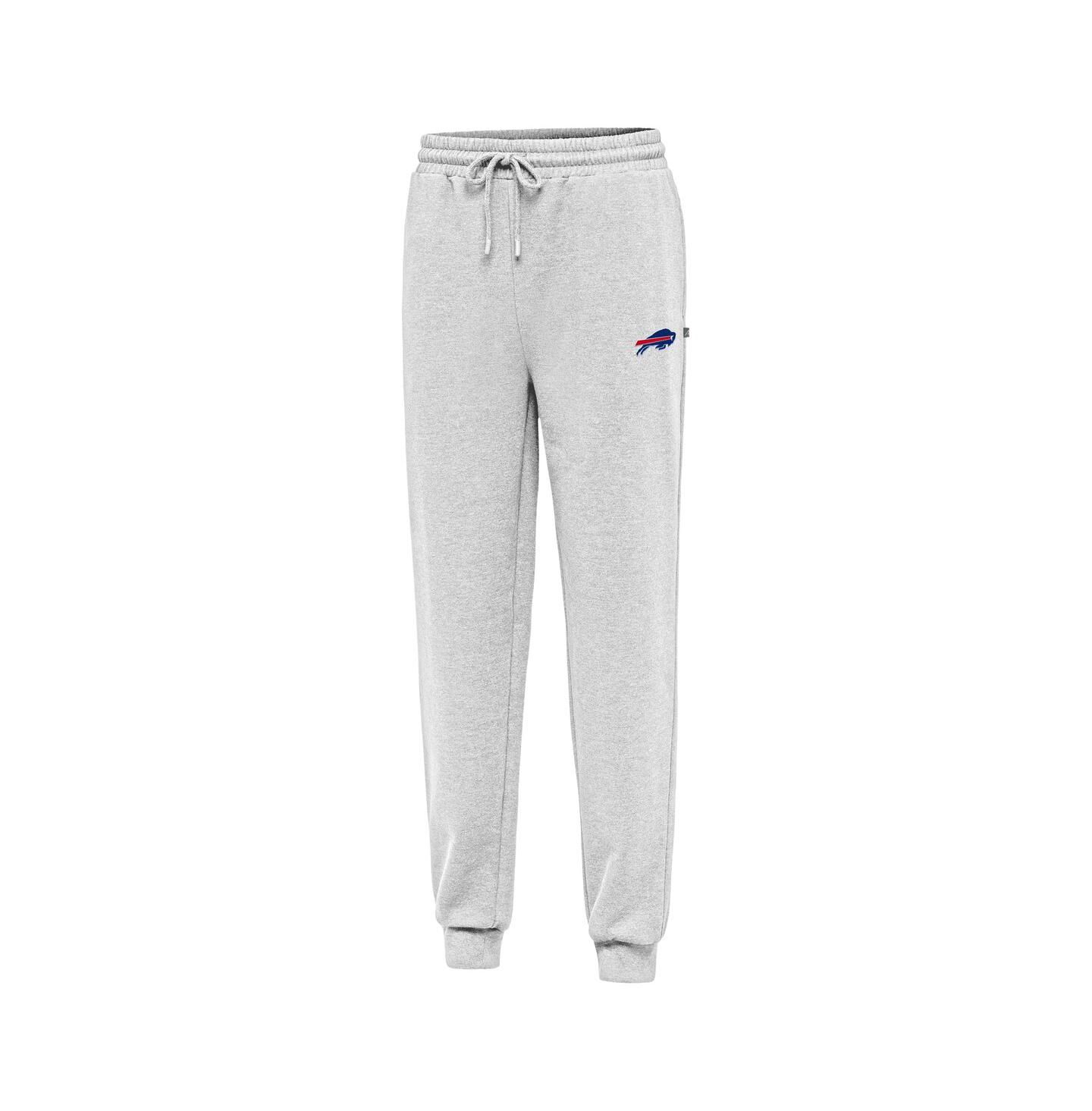 Мужские брюки Antigua Heather Gray Buffalo Bills Idol Jogger — фото 2