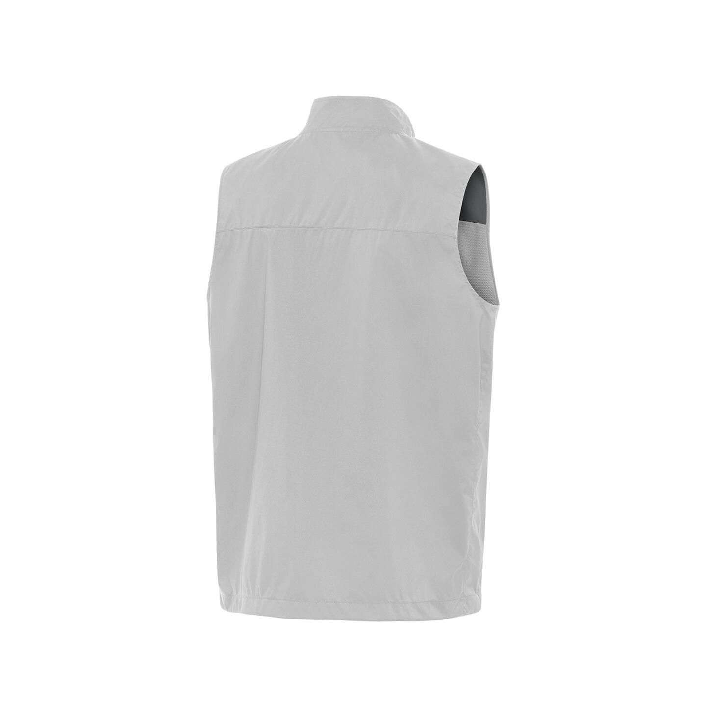 Мужской жилет Antigua Gray Ohio State Buckeyes Brisk Full-Zip Vest — фото 3