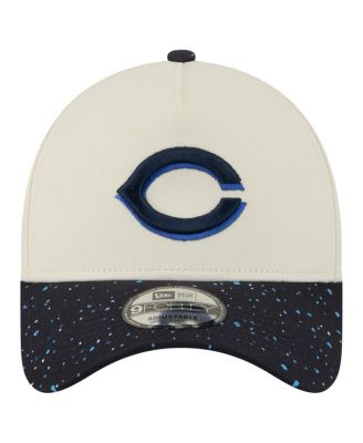 Men's Cream Cincinnati Reds Speckle A-Frame 9FORTY Adjustable Hat