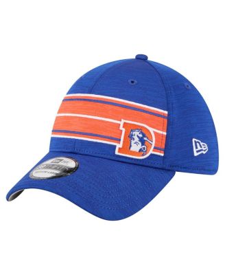 New Era - Men's Royal Denver Broncos Stripes 39THIRTY Flex Hat