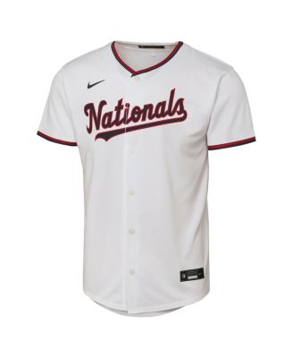 Big Boys and Girls Dylan Crews White Washington Nationals Home Replica Jersey