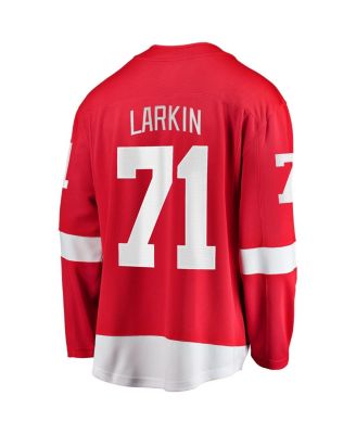 Men's Dylan Larkin Red Detroit Red Wings 2023/24 Captain Breakaway Player Jersey