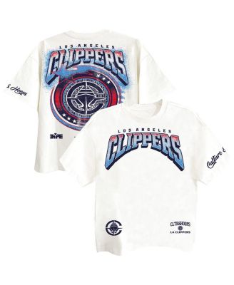 Two Hype - Men's White LA Clippers Drip Dime Collection Premium T-Shirt