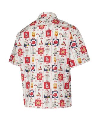 Men's White St. Louis Cardinals Champions Scenic Button-Up Shirt