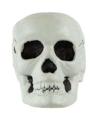 Bag of Skulls Halloween Decorations, Set of 3