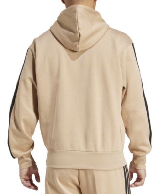 Men's Essential Three Stripes Fleece Hoodie
