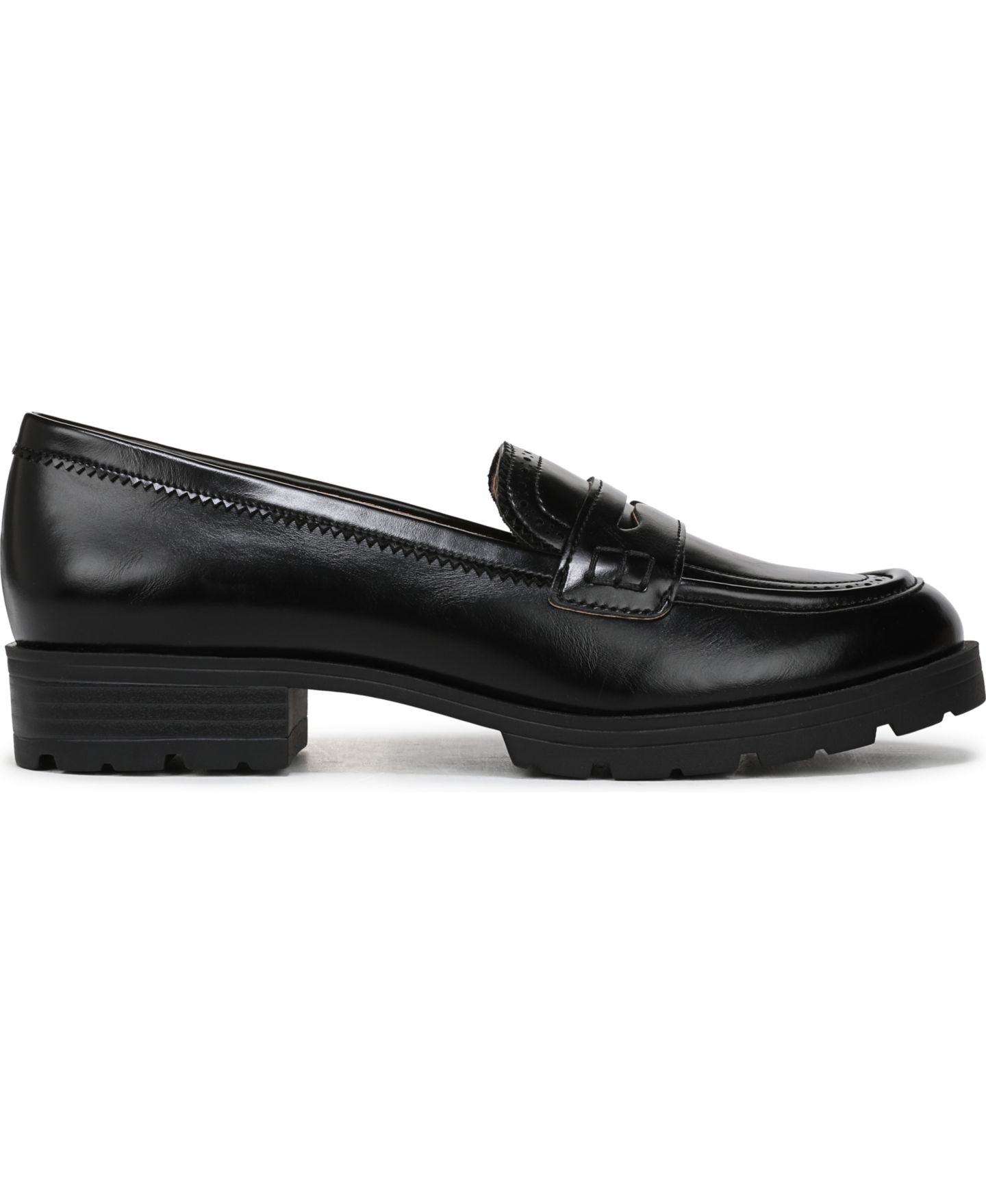 Женские туфли LifeStride London 3 Lug Sole Penny, цвет: Чёрный гладкая искусственная кожа — фото 2