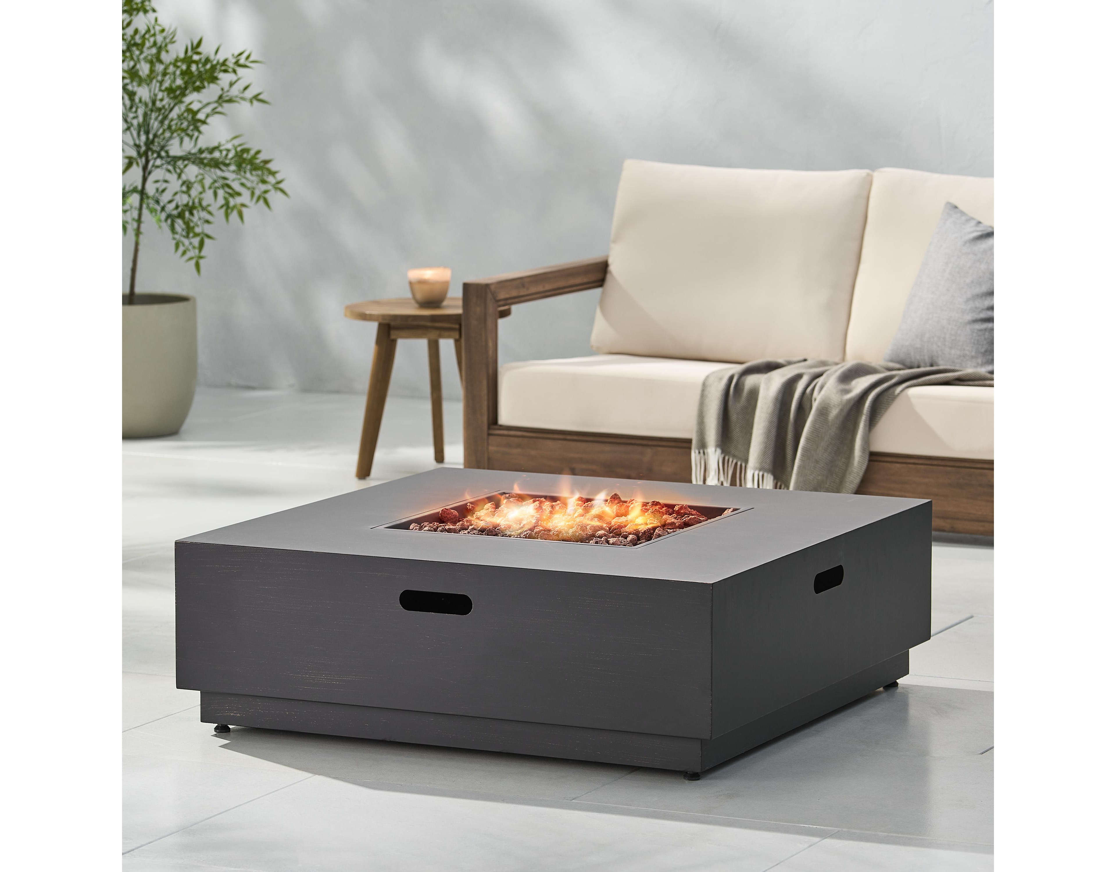 Flynama Wellington 40” Square Fire Pit-50