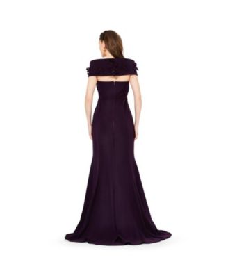 Women's Off-The-Shoulder Mermaid Gown In Crepe