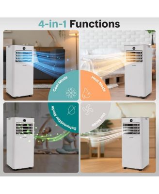 Portable Air Conditioner and Heater 8000 BTU ASHRAE Compact AC Unit with Cooling Heating and Wi Fi Function Air Conditioner