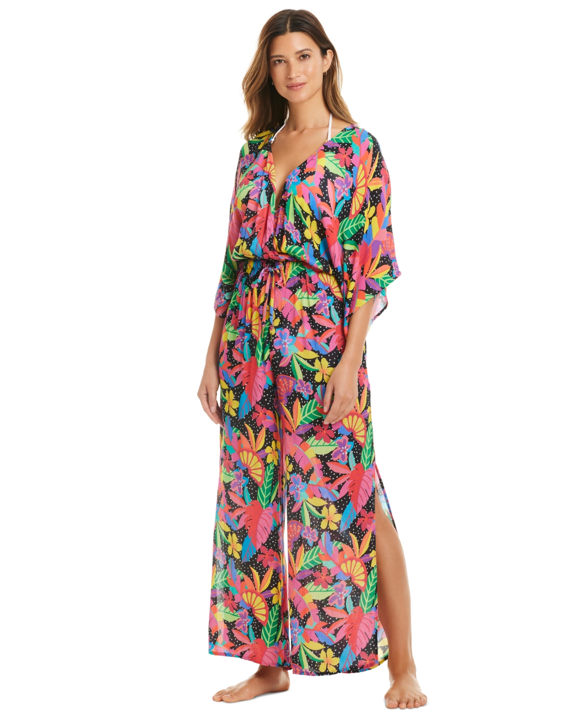 Women's Extra Bold Printed Cover-Up Jumpsuit - Multi