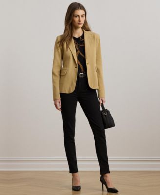 Women's Cotton-Blend Sweater Blazer