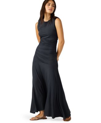 Women's Sleeveless Ruched Jace Dress