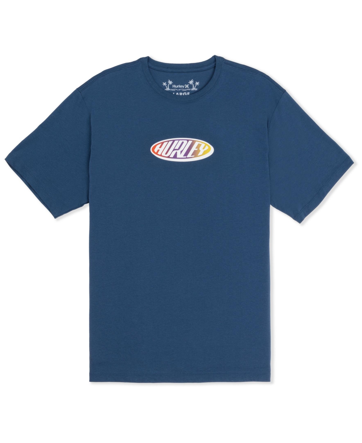 Hurley Men's Orbit Short Sleeve T-shirt In Blue