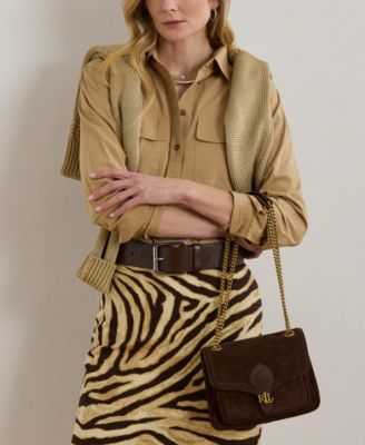 Suede Small Bradley Convertible Bag