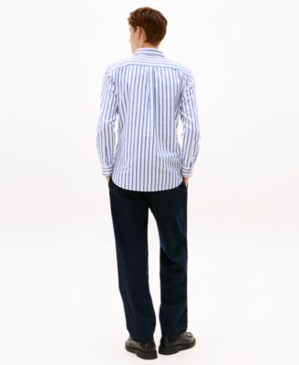 Men's Heritage Stripe Oxford Long Sleeve Shirt