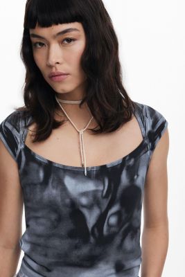 Women's Short-sleeve gradient T-shirt