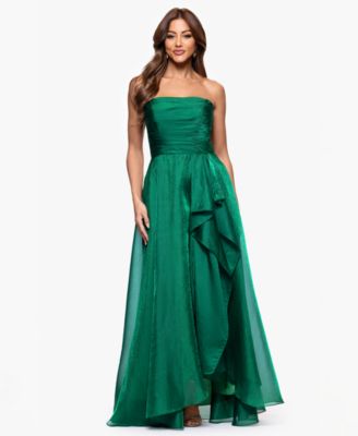 XSCAPE - Petite Sleeveless Organza Ball Gown