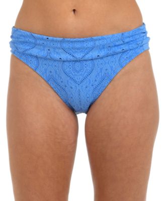 La Blanca - Women's Mantra Shirred Hipster Bikini Bottoms