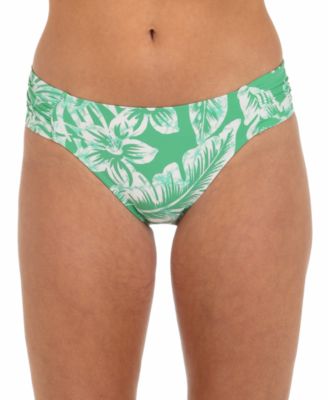 La Blanca - Women's Batiki Shirred-Side Hipster Bikini Bottoms