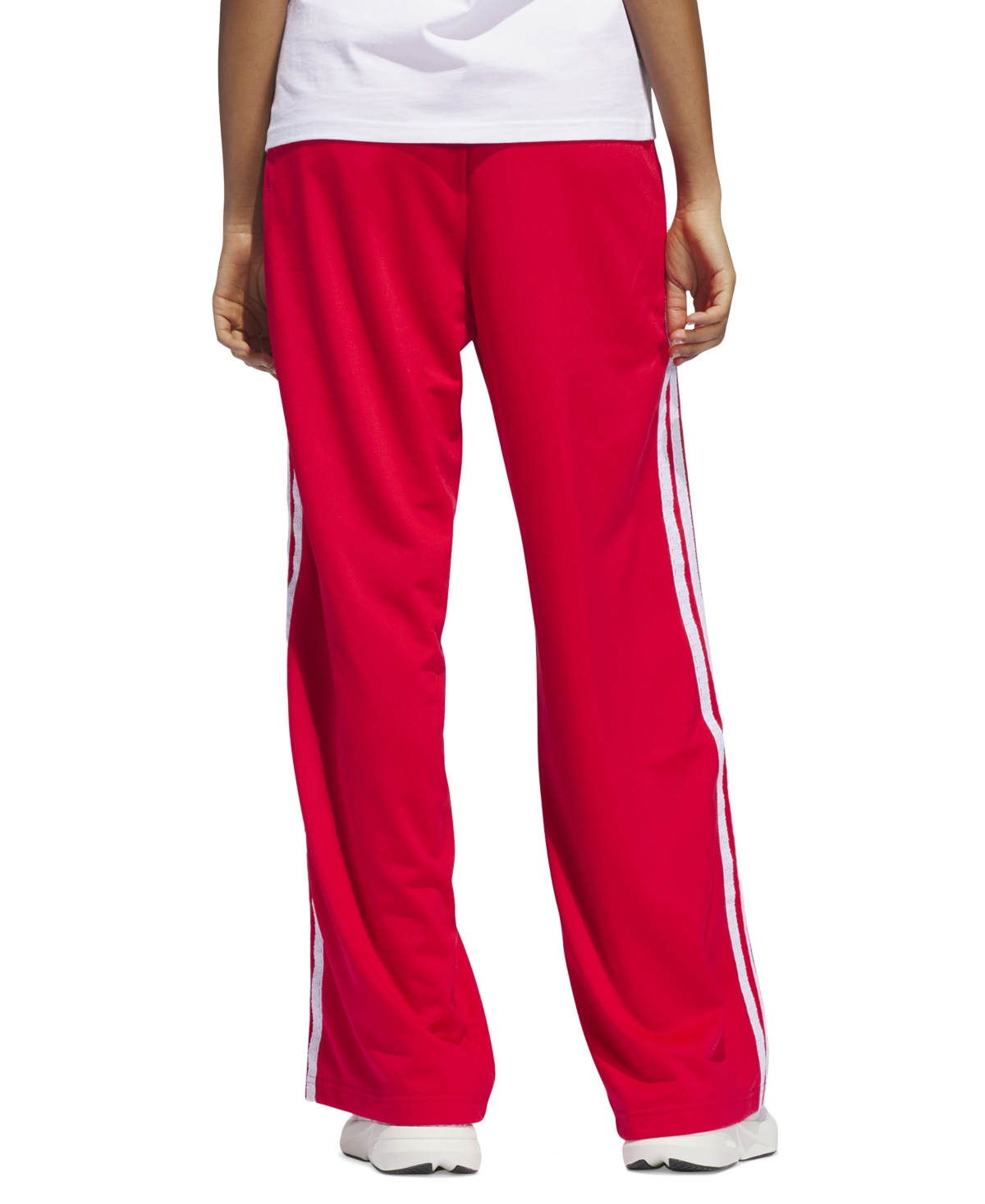 Adidas Originals Women's 3-stripe Classic Track Pants In Red