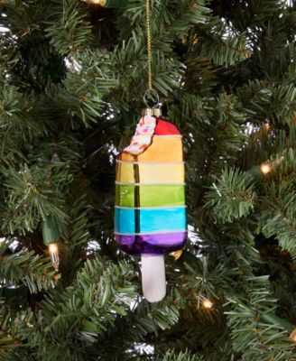 Love Is Love Rainbow Popsicle Ornament, Macy's Exclusive