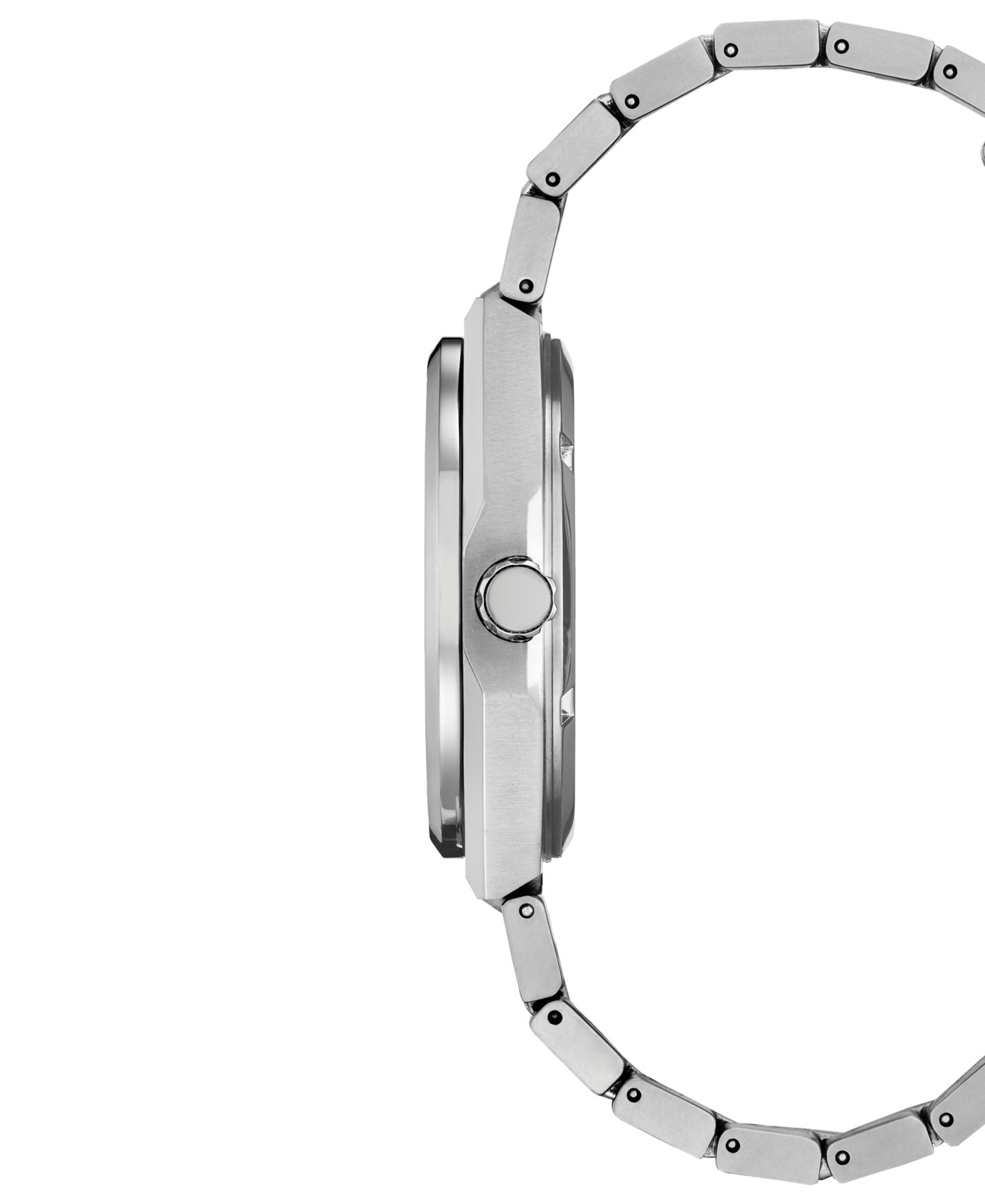 Мужские часы Citizen Eco-Drive Zenshin Silver-Tone Super Titanium Bracelet Watch 39mm — фото 2