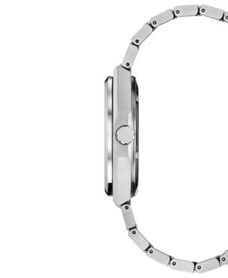 Eco-Drive Men's Marvel Fantastic Four Zenshin Silver-Tone Super Titanium Bracelet Watch 40mm Gift Set